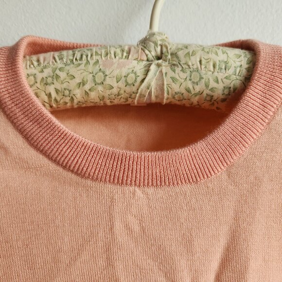 Maje Meryla Peach Tie-Waist Wool Sweater - Sz M - WORN ONCE - Picture 5 of 16